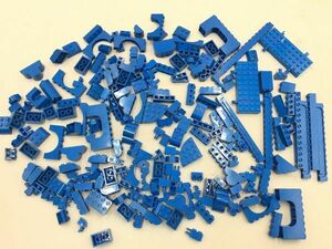 Y-272　レゴバラパーツ　青/ブルー　アーチ・特殊ブロックパーツ　16　まとめてセット　60サイズ