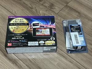 お買い得品　CELLSTAR セルスター ASSURA アシュラ AR-47LA レーザー式オービス対応 レーダー探知機　OBDⅡアダプターRO -117セット