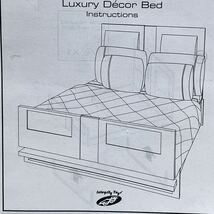 【J70】未使用　Fashion Royalty FR Loft Collection Modern Dreamer Luxury Decor ベッド　ドール用家具_画像5