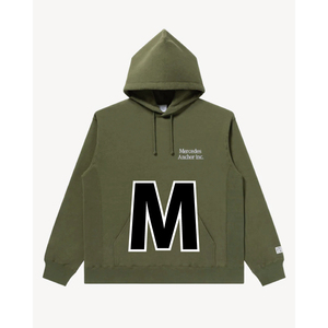 【M　未使用品】　メルセデスアンカーインク　Mercedes Anchor inc. Company Merchandise Hoodie BlackEyePatch ブラックアイパッチ