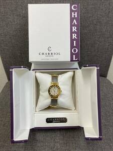 ★1円スタート★CHARRIOL GENEVE MONTRES WATCHES 箱付　シャリオール　腕時計