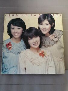 ★祝紅白 LPレコード キャンディーズ１６７６日 中古 CANDIES ベスト盤 伊藤蘭 藤村美樹 田中好子 ★