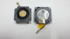 Delta SUNON マイクロ冷却ファン　BFB03505HHA　GB0535AFV1-8　2個セット　Apple iBook G3 A1005等用　中古動作品　