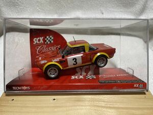 FIAT 124 SPYDER SCX Classics スロットカー