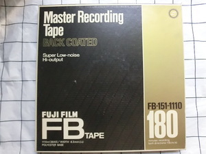 ★オープンリールテープ　中古　録音済　テープ美品　FUJI FILM FB-151-1110-180　10inch 　メタルリール　1個★