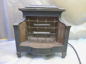  retro! rare! electro- . heater ok da electro- machine corporation antique operation goods 