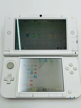 ☆NINTENDO 任天堂 Nintendo3DS LL とびだせどうぶつの森パック　ニンテンドー SPR-WB-JPN-C0 別途アダプター付き 動作確認済_画像3