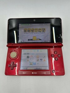 ●Nintendo ニンテンドー 任天堂 3DS 本体 CTR-S-JPN-C0 赤 レッド 通電確認済