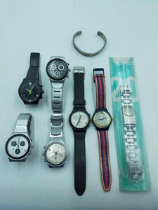 □時計まとめ 6本セット SWATCH IRONY chrono スウォッチ アイロニー クロノSwiss Made 腕時計