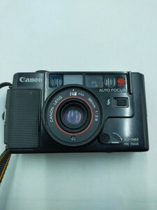 〇Canon キャノン AF35M 35mm F2.8 オートボーイ フィルムカメラ ブラック ※動作未確認