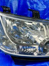 中古三菱デリカD5 CV5W CV2W CV1W純正ヘッドライト, ヘッドランプ 左右セット デリカD5: HID ヘッドライト KOITO 100-87918 (R-1)_画像6