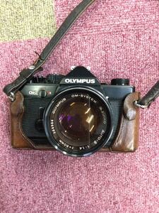 & OLYMPUS オリンパス OM-2 G.ZUIKO AUTO-S 1:1.4 f=50mm 中古品　動作未確認