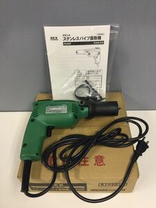 ◎【新品未使用】REX/レッキス ステンレスパイプ面取機 SU60P 一般配管用ステンレス鋼管 内径φ14以上(13Su～)（382100）【定価42,600円】