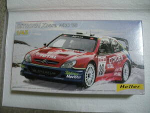 HELLER エレール　1/43　シトロエン Xsara WRC 2003　CITROEN Xsara WRC '03　ワールドラリー仕様　パリダカ　内袋開封？　未組立　同梱可