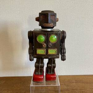 昭和レトロ　宇宙魔神　ブリキ　ロボット　堀川玩具　/ ホリカワ　日本製　60年代　当時物　【ジャンク品】【現状品】