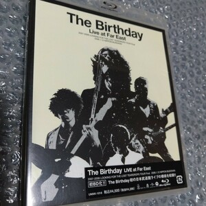 【中古】 The birthday 希少 Blu-ray 版 「LIVE at Far East 2007-2008 TOUR Final NIPPON BUDOKAN」 チバ ユウスケ BD ザ バースデイ 