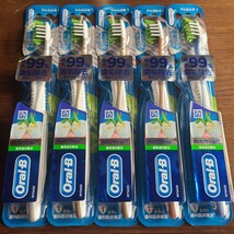 5本セット Oral-B オーラルB 歯ブラシ クロスアクション 緑茶成分配合 やわらかめ_画像1