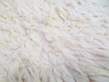 ムートン ラグマット 長毛 ラムウール 羊毛 シープ ラムスキン 敷物 ボリューム 絨毯 159cmｘ54cm 1209-051_画像4