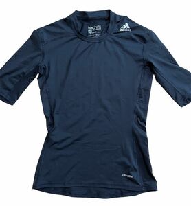 【 美中古品 】adidas アディダス コンプレッション サイズO(XL) ブラック 黒 サッカー フットサル マラソン ランニング 野球