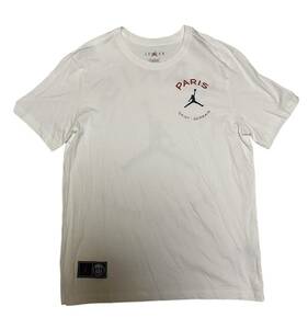 【 美中古品 】nike jordan NIKE ジョーダン psg Tシャツ サッカー XL パリサンジェルマン メッシ ネイマール