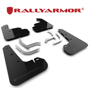 Rally Armor 2023- スバル インプレッサ GU6 GU7 GUD GUE マッドフラップ ブラック/グレー 正規輸入品