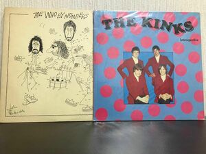 THE WHO THE KINKS レコード 2枚セット ロック まとめ売り まとめて ザ・フー キンクス アナログ盤 LP