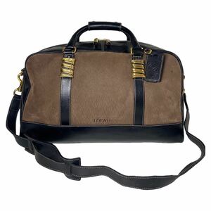 LOEWE ロエベ 2way ボストンバッグ ボストン バッグ ストラップ付き ベラスケス レザーバッグ 大容量 トラベルバッグ 