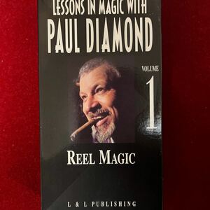 【マジックビデオ】LESSONS IN MAGIC WITH PAUL DIAMOND Vol.1 REEL MAGIC