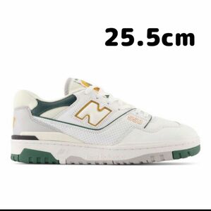 【大特価！】New Balance スニーカー　550 "Green/Yellow" BB550PWC 25.5cm 希少サイズ 