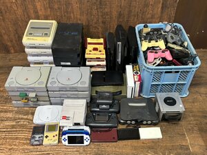 ゲーム機 本体 コントローラー 超大量まとめ ファミコン/ゲームキューブ/ゲームギア/64/DS/プレステ/PS2/PS3/PSP 他　/SRJ/Lx3