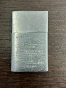 ＃4335D　ZIPPO WHY　DID　HE　NAME　IT　ZIPPO 1932年レプリカ　ジッポ　着火未確認　中古品　　