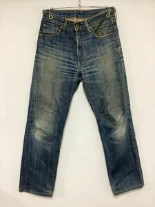 O-1162 Levi's リーバイス 502 デニムパンツ W28 ユーズド加工 ジーンズ ジーパン 日本製