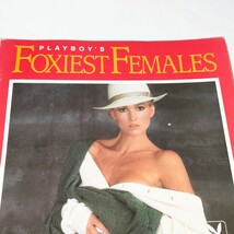 ★激レア★　海外版　プレイボーイ　プレイメイツ FOXIEST FEMALES 48ページ グラビア 雑誌 洋書 グラビア　ブロンド 女優_画像3