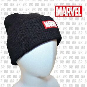 新品　【MARVEL】　ブラック　スーパーストレッチワッチ