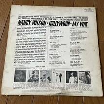 US盤 LP MONO / Nancy Wilson / Hollywood My Way / T1934_画像2