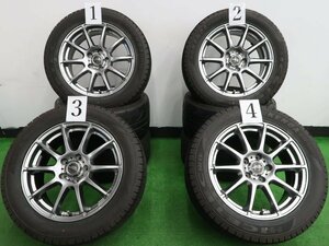 4本 社外 17インチ 7J +48 114.3 スタッドレス ケンダ KR36 アイステックネオ 2021年 225/55R17 ホンダ ヴェゼル RV RU マツダ6 アテンザ