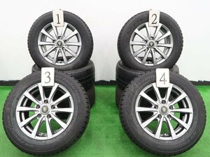 4本 社外 15インチ 6J スタッドレス TOYO ice FRONTAGE 2021年 195/65R15 ヴォクシー ノア 80 70 エスクァイア アイシス ステップワゴン RK