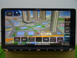 中古 本体のみ ケンウッド メモリーナビ MDV-M906HDL 9V型 2018年 地図データ 2019年製 KENWOOD 彩速 カーナビ 初期化済