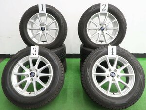 4本 スバル 純正 17インチ 7J +55 5H 114.3 スタッドレス ダンロップ ウインターマックス SJ8 225/65R17 レガシィ アウトバック BS9 BT5