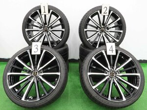 4本 社外 20インチ 8.5J +35 5H 114.3 ラジアル 輸入タイヤ MILEVER 2022年 245/35R20 トヨタ 20 30 アルファード ヴェルファイア 平面座