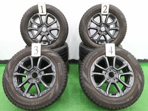 4本 フィアット 500X 純正 16インチ 6.5J +40 5H 110 スタッドレス ピレリ アイスアシンメトリコ+ 215/60R16 FIAT チンクエチェントX MOPAR