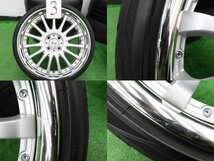 4本 社外 17インチ 5.5J 6J ラジアル ヨコハマ DNA 165/40R17 N-BOX タント スペーシア デイズ ルークス ek ムーヴ アルト 軽 インチアップ_画像4