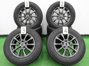 4本 社外 16インチ スタッドレス ダンロップ ウインターマックス WM03 215/65R16 アルファード ヴェルファイア C-HR カローラクロス 平面座