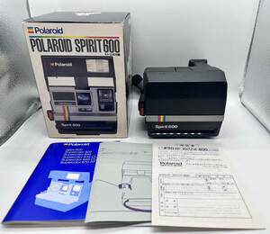 長期保管未使用品！！箱付き ポラロイド POLAROID SPIRIT600 LM PROGRAM ポラロイドカメラ/現状品/同梱不可