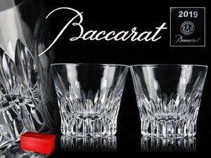 魁◆未使用保管品 Baccarat バカラ 2019年 日本限定 イヤータンブラー ヴィータ ペア ロックグラス 箱付