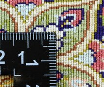 魁◆市場過去最高傑作品 本物保証 購入1780万円 ラジャビアン アボルファジィ 本人作 ペルシャ絨毯の超傑作 137×195㎝ 150万ノット以上_画像9