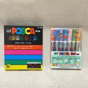 ●POSCA●ポスカラメポスターカラーマーカー細字全15色uniペンアート写真