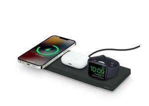 BOOST CHARGE PRO MagSafe付き3-in-1ワイヤレス充電パッドApple Watch belkin 充電器