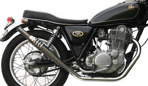 MOTOR ROCK SR400用 69トランペット フルエキ アップ FI車 (MR-EX006U)