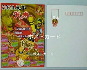 20枚セット）2024 賀状　賀寿ポストカード　辰年　優勝　アレンパ　オリジナル限定品